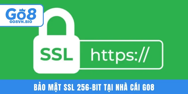 Bảo mật SSL 256-bit tại nhà cái GO8