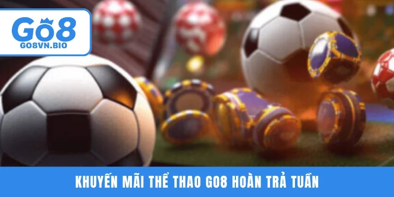 Khuyến mãi thể thao GO8 hoàn trả tuần